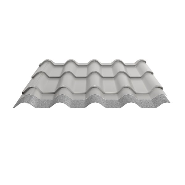 Typ Europa, RAL 7035-lichtgrau D=0,50 mm, 25µm Polyester/RSB