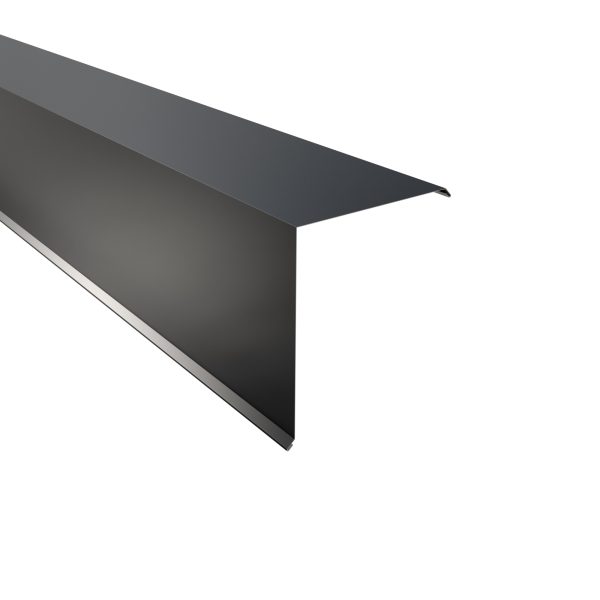 Ortgangwinkel, 250x210 mm - 90° Stahl= 0,50 mm, 25µm Polyester/RSB