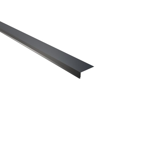 Traufenblech, 30x80 mm - 95° Stahl= 0,50 mm, 25µm Polyester/RSB