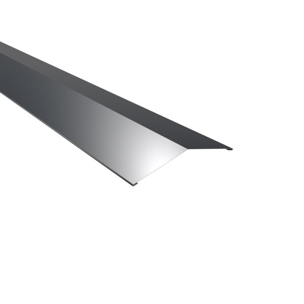 Firstblech, flach, 145x145 mm - 150° Stahl= 0,50 mm, 25µm Polyester/RSB