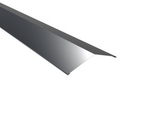 Firstblech, flach, 145x145 mm - 140° Stahl= 0,50 mm, 25µm Polyester/RSB