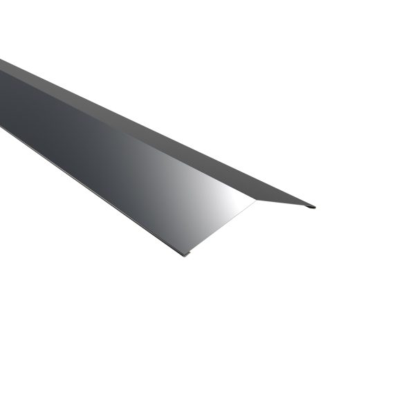 Firstblech, flach, 145x145 mm - 140° Stahl= 0,50 mm, 25µm Polyester/RSB