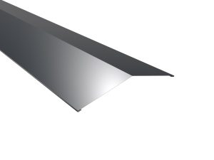 Firstblech, flach, 198x198 mm - 150° Stahl= 0,50 mm, 25µm Polyester/RSB