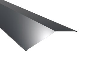 Firstblech, flach, 250x250 mm - 150° Stahl= 0,50 mm, 25µm Polyester/RSB