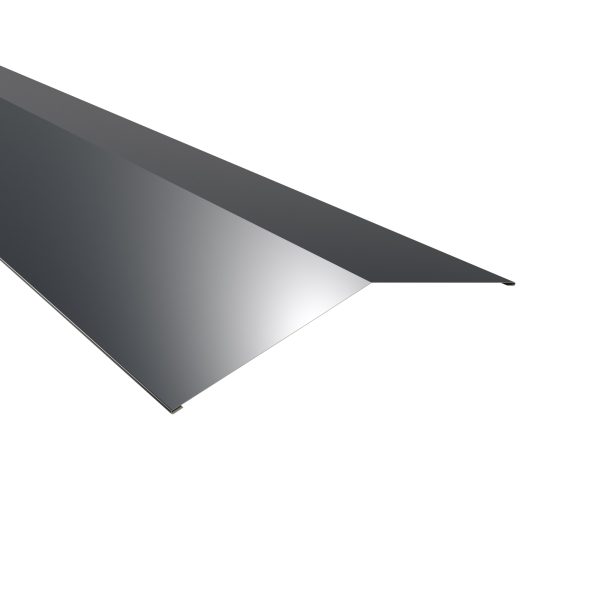 Firstblech, flach, 250x250 mm - 150° Stahl= 0,50 mm, 25µm Polyester/RSB