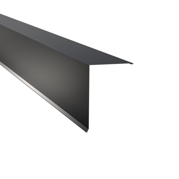 Pultabschluß, 250x200 mm - 80° Stahl= 0,50 mm, 25µm Polyester/RSB