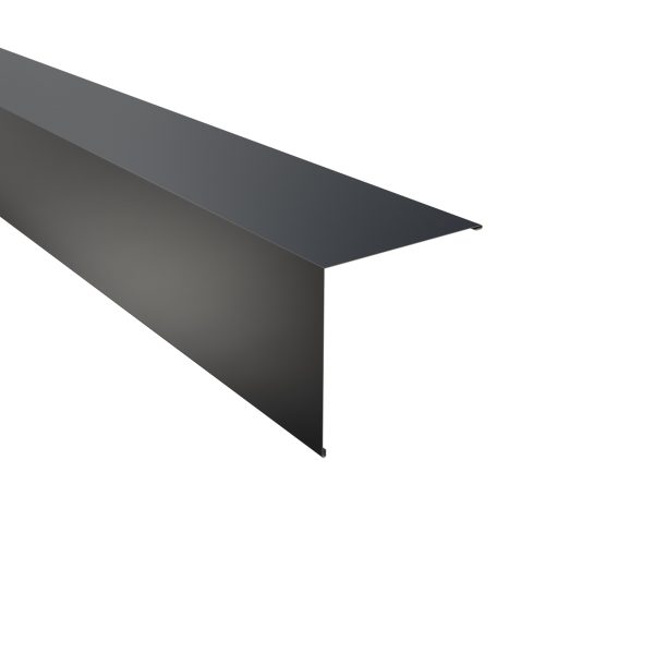 Außenecke, 195x195 mm - 90° Stahl= 0,50 mm, 25µm Polyester/RSB