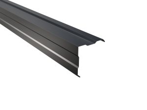 Außenecke, gesickt, 150x150 mm - 90° Stahl= 0,50 mm, 25µm Polyester/RSB