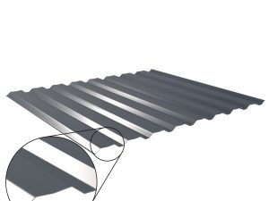 W-20/1100LV, RAL 7016-anthrazitgrau D=0,50 mm, 25µm Polyester/RSB