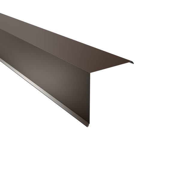 Ortgangwinkel, 200x200 mm - 90° Stahl= 0,50 mm, 25µm Polyester/RSB