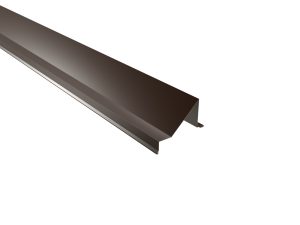 Schneefangblech als Prallblech Stahl= 0,50 mm, 25µm Polyester/RSB