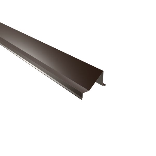 Schneefangblech als Prallblech Stahl= 0,50 mm, 25µm Polyester/RSB