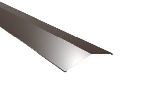 Firstblech, flach, 145x145 mm - 150° Stahl= 0,50 mm, 25µm Polyester/RSB