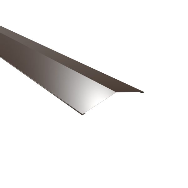 Firstblech, flach, 145x145 mm - 150° Stahl= 0,50 mm, 25µm Polyester/RSB