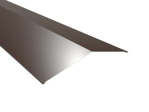 Firstblech, flach, 250x250 mm - 150° Stahl= 0,50 mm, 25µm Polyester/RSB