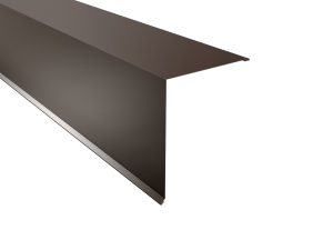 Pultabschluß, 250x200 mm - 90° Stahl= 0,50 mm, 25µm Polyester/RSB