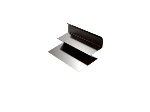 Wandanschluss-Verbindungselement Stahl= 0,50 mm, 25µm Polyester/RSB