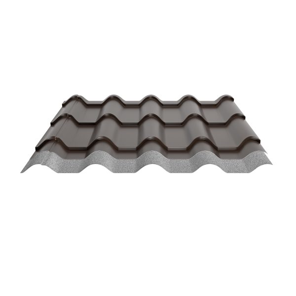 Typ Europa, RAL 8014-sepiabraun D=0,50 mm, 25µm Polyester/RSB