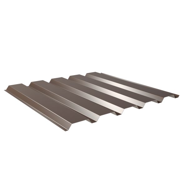 W-35/1035LA, RAL 8014-sepiabraun D=0,50 mm, 25µm Polyester/RSB