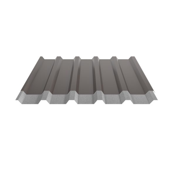 W-35/1035LV, RAL 8014-sepiabraun D=0,50 mm, 25µm Polyester/RSB