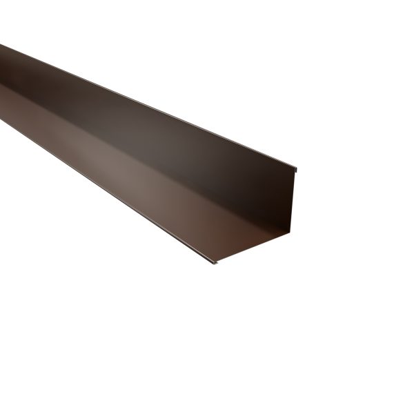 Wandanschluß, 160x115 mm - 90° Stahl= 0,50 mm, 25µm Polyester/RSB