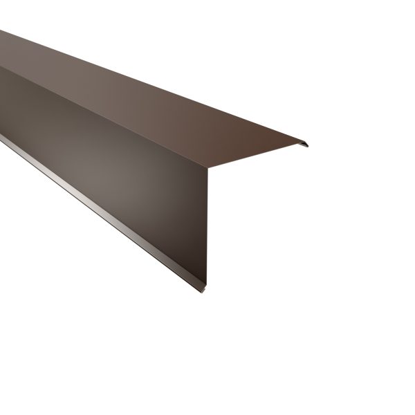 Ortgangwinkel, 200x200 mm - 90° Stahl= 0,50 mm, 25µm Polyester/RSB