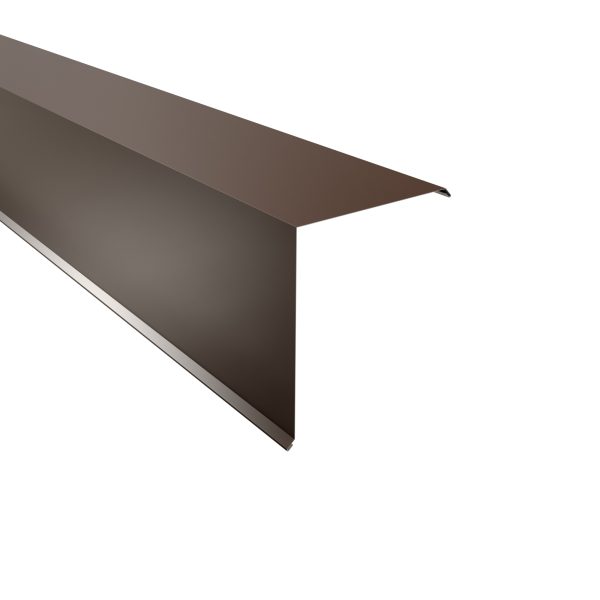 Ortgangwinkel, 250x210 mm - 90° Stahl= 0,50 mm, 25µm Polyester/RSB