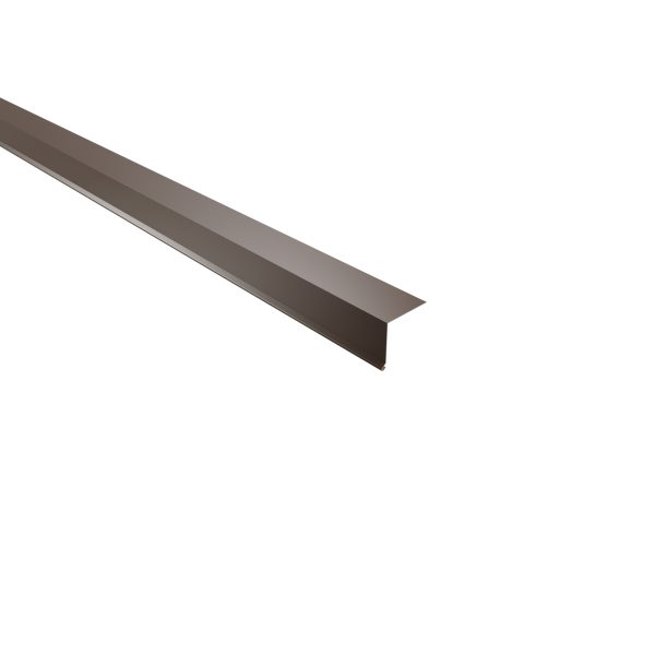 Traufenblech, 50x50 mm - 100° Stahl= 0,50 mm, 25µm Polyester/RSB