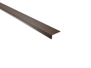 Traufenblech, 30x80 mm - 95° Stahl= 0,50 mm, 25µm Polyester/RSB