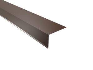 Traufenblech, 100x160 mm - 95° Stahl= 0,50 mm, 25µm Polyester/RSB