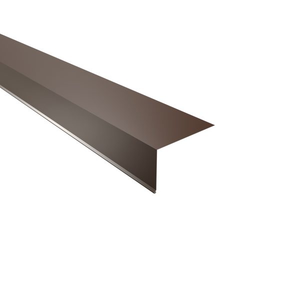 Traufenblech, 100x160 mm - 95° Stahl= 0,50 mm, 25µm Polyester/RSB
