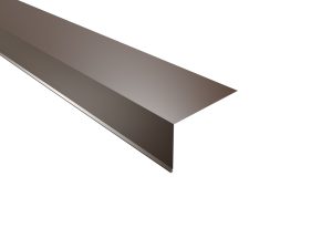 Traufenblech, 100x160 mm - 100° Stahl= 0,50 mm, 25µm Polyester/RSB