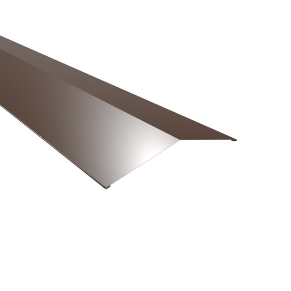 Firstblech, flach, 198x198 mm - 150° Stahl= 0,50 mm, 25µm Polyester/RSB