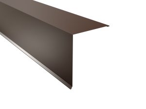 Pultabschluß, 250x200 mm - 90° Stahl= 0,50 mm, 25µm Polyester/RSB