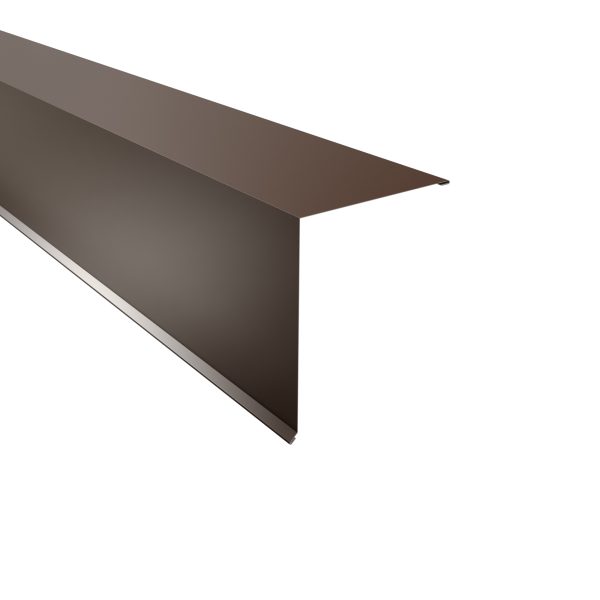 Pultabschluß, 250x200 mm - 90° Stahl= 0,50 mm, 25µm Polyester/RSB