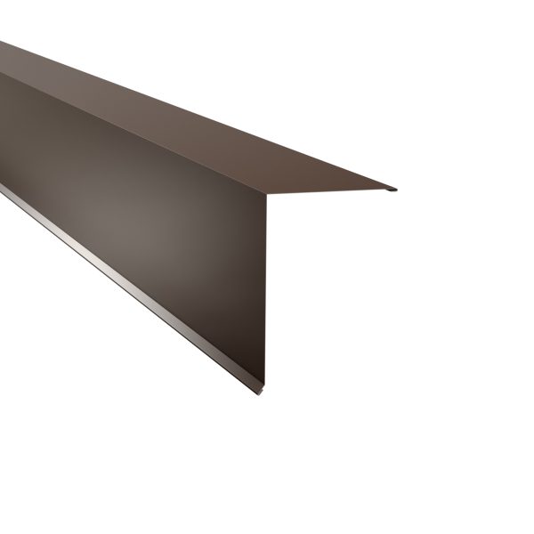 Pultabschluß, 250x200 mm - 80° Stahl= 0,50 mm, 25µm Polyester/RSB