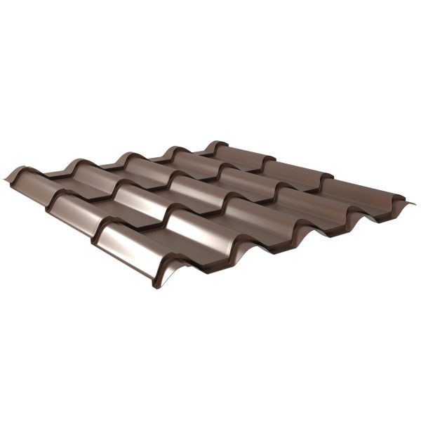 Typ Europal, RAL 8011-nussbraun D=0,50 mm, 25µm Polyester/RSB