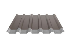 W-35/1035LR, RAL 8011-nussbraun D=0,50 mm, 25µm Polyester/RSB