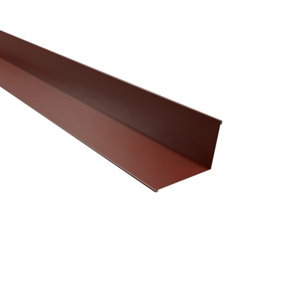 Wandanschluß, 160x115 mm - 100° Stahl= 0,50 mm, 25µm Polyester/RSB