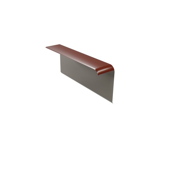 Ortgangwinkel Typ 2 Anfang rechts Stahl= 0,50 mm, 25µm Polyester/RSB