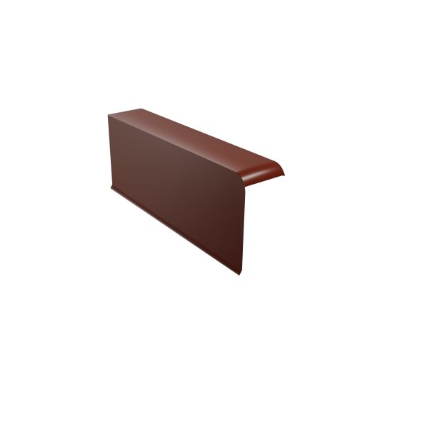 Ortgangwinkel Typ 2 links Stahl= 0,50 mm, 25µm Polyester/RSB