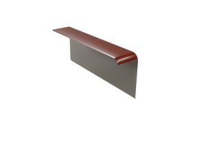 Ortgangwinkel Typ 2 rechts Stahl= 0,50 mm, 25µm Polyester/RSB