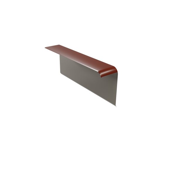 Ortgangwinkel Typ 2 rechts Stahl= 0,50 mm, 25µm Polyester/RSB
