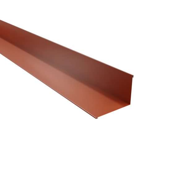 Wandanschluß, 160x115 mm - 90° Stahl= 0,50 mm, 25µm Polyester/RSB