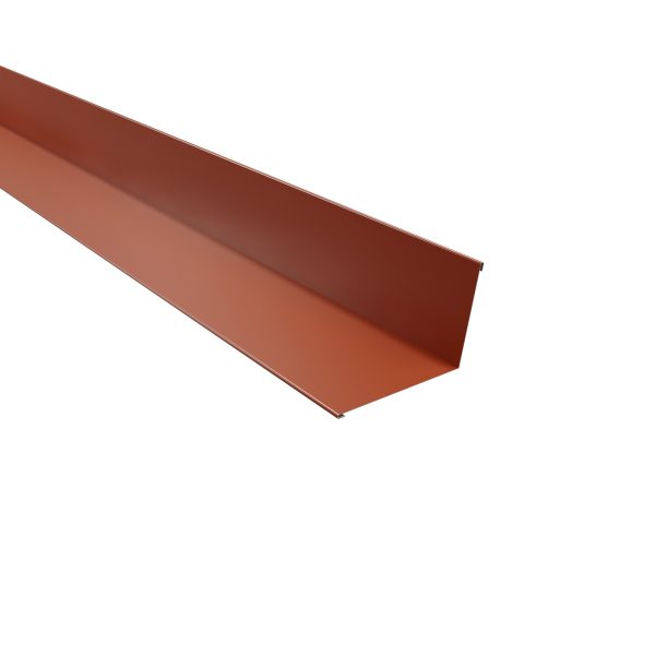 Wandanschluß, 160x115 mm - 100° Stahl= 0,50 mm, 25µm Polyester/RSB