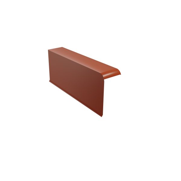 Ortgangwinkel Typ 2 Anfang links Stahl= 0,50 mm, 25µm Polyester/RSB