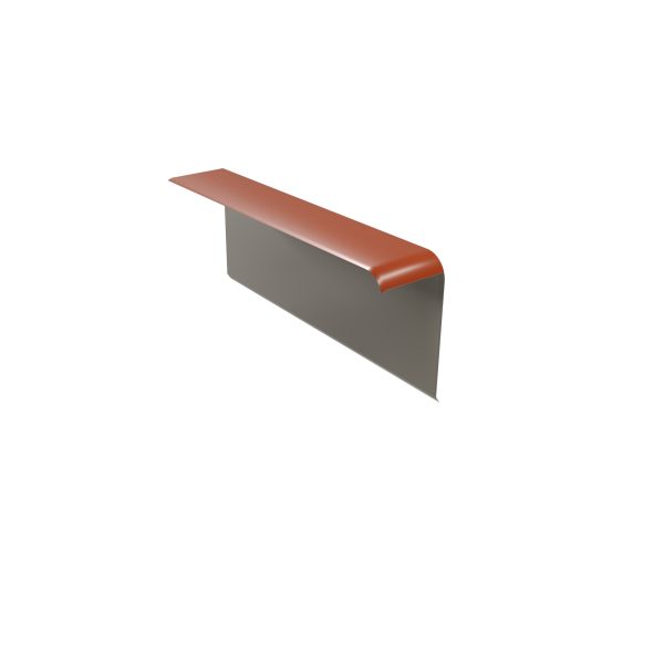 Ortgangwinkel Typ 2 rechts Stahl= 0,50 mm, 25µm Polyester/RSB