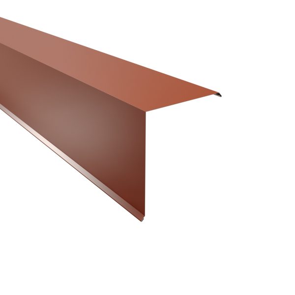 Ortgangwinkel, 250x210 mm - 90° Stahl= 0,50 mm, 25µm Polyester/RSB