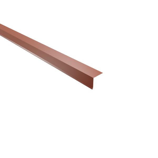 Traufenblech, 50x50 mm - 100° Stahl= 0,50 mm, 25µm Polyester/RSB