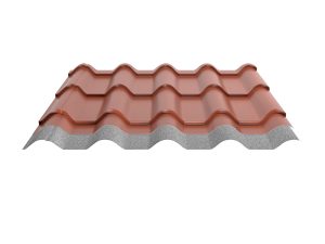 Typ Europa, RAL 8004-kupferbraun D=0,50 mm, 25µm Polyester/RSB